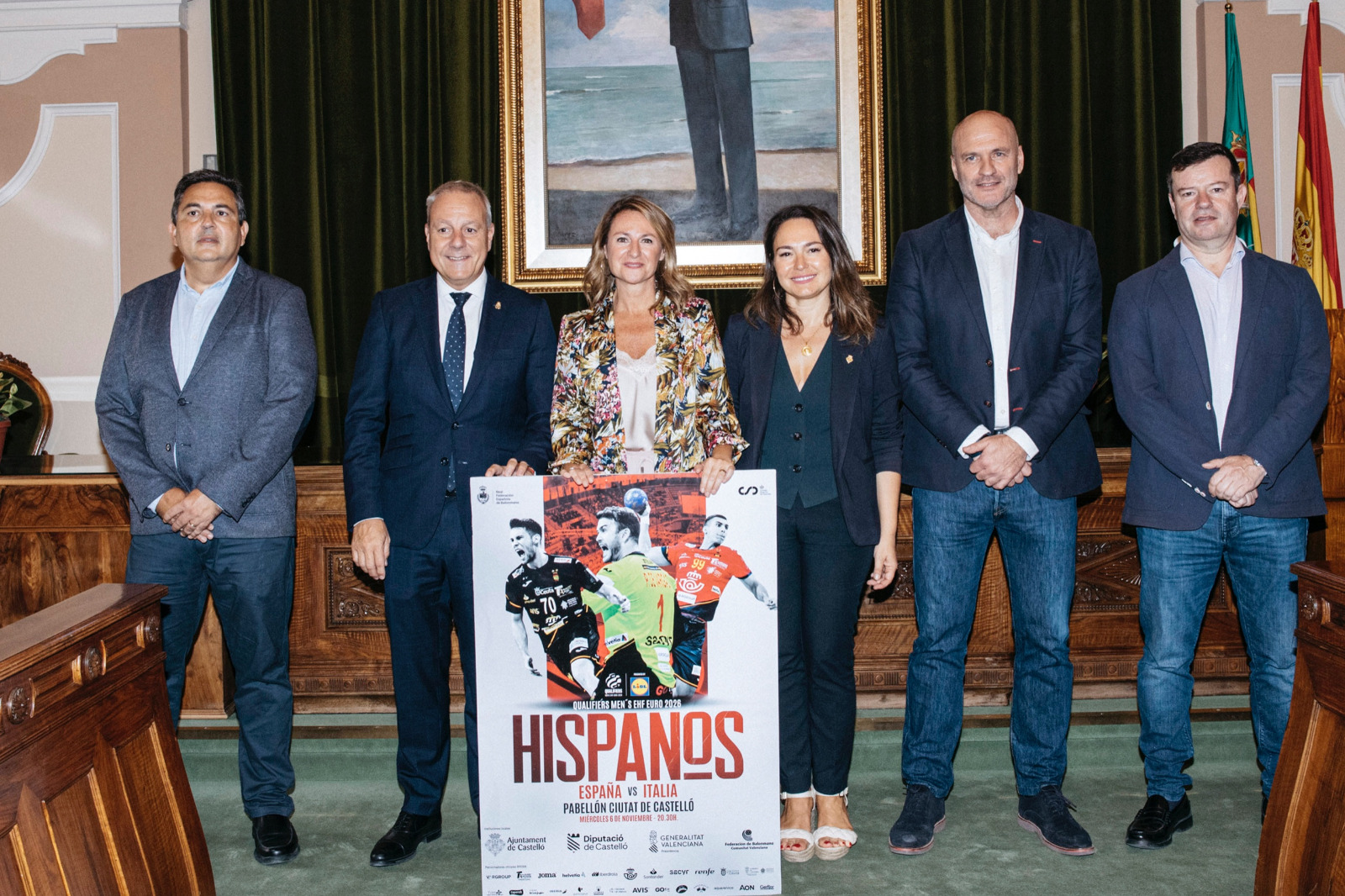 Los ‘Hispanos’, Selección Española Masculina de Balonmano, disputará en Castellón su primer partido tras el bronce olímpico de París 2024