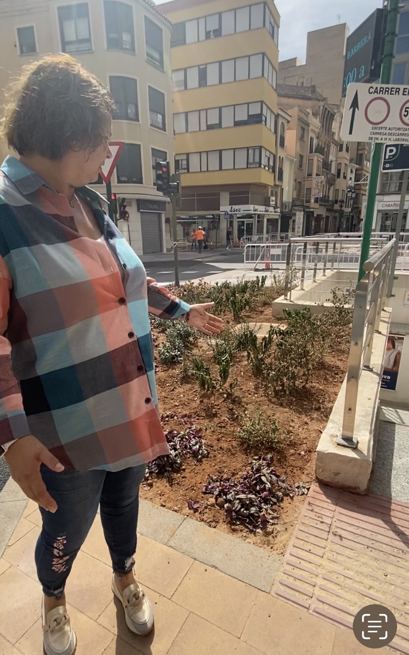 “Plantes mortes i carrers convertits en un erm integren la renaturalització de Begoña Carrasco