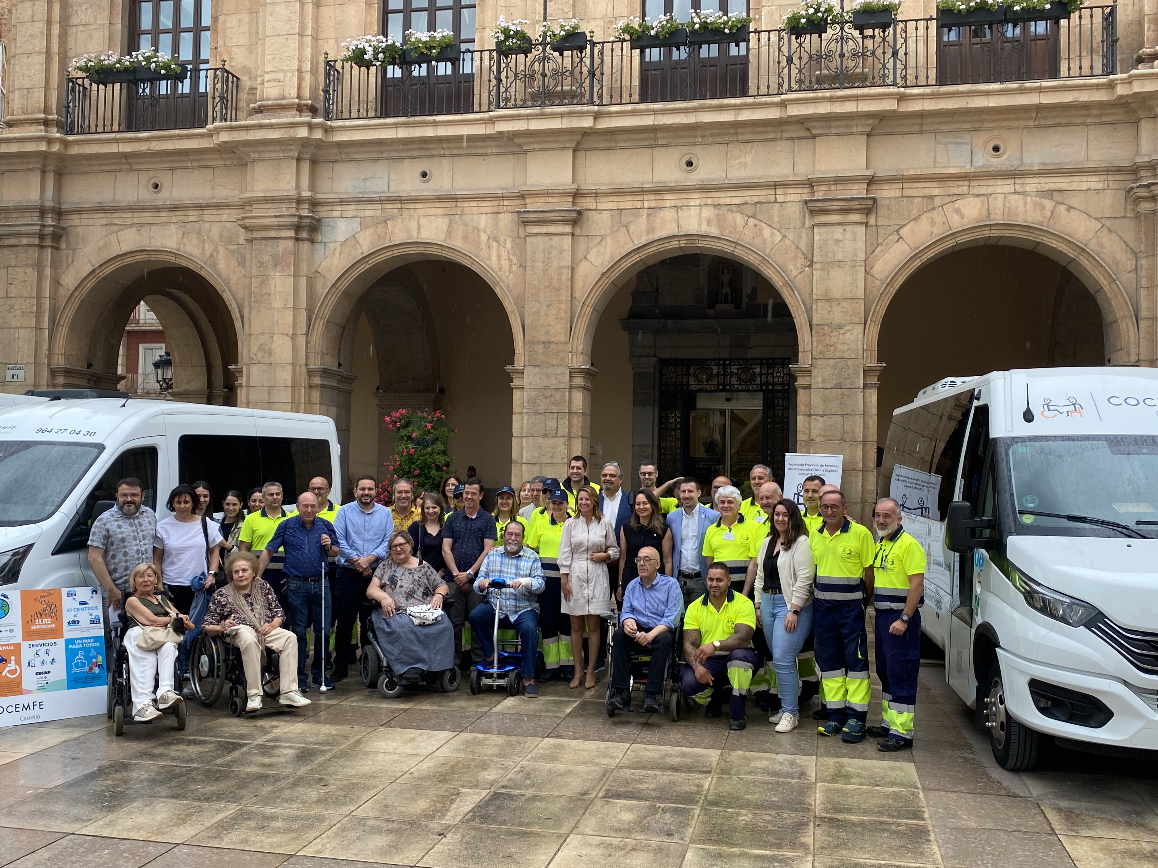 El PSPV destaca el trabajo del Acord de Fadrell para reforzar el transporte adaptado en Castelló