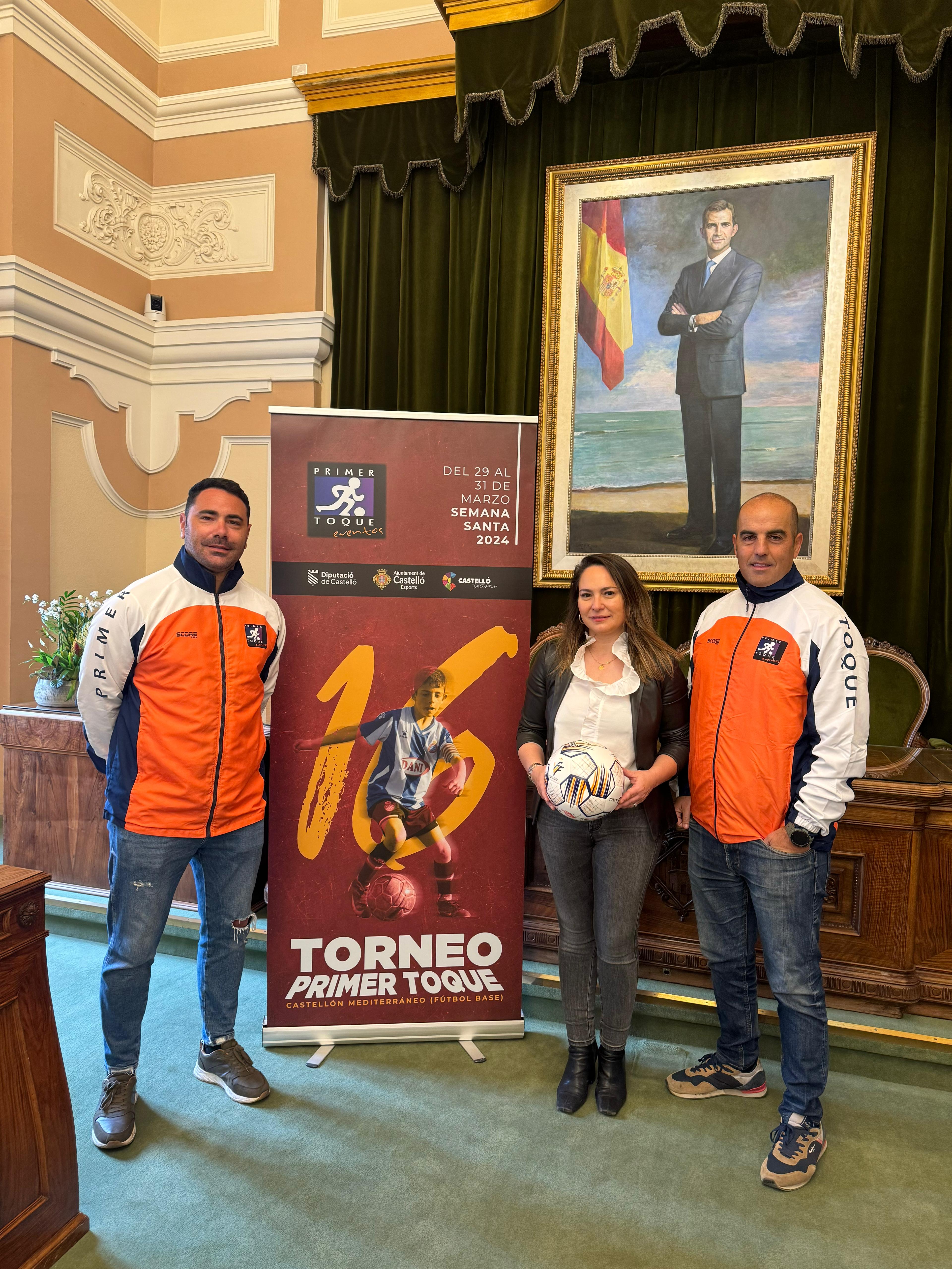 El torneo del Primer Toque atraerá hasta Castellón alrededor de 10.000 personas consolidando la capitalidad del deporte