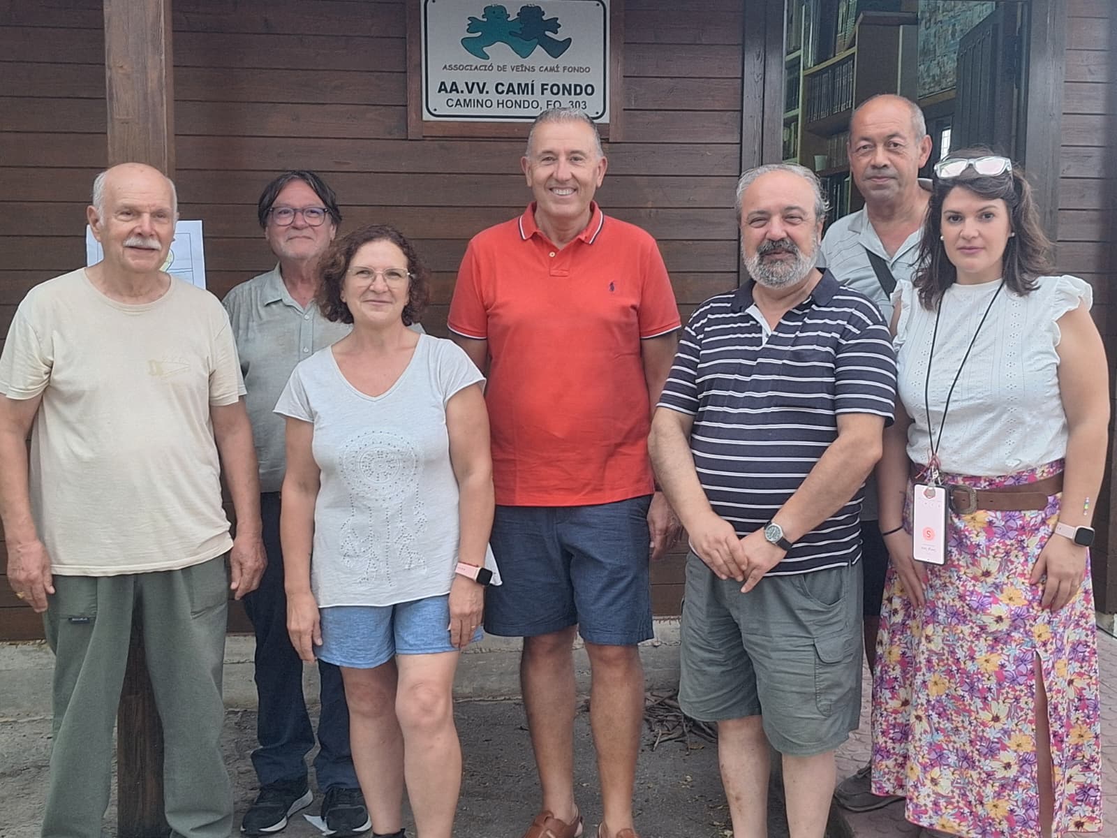 El Govern municipal comparteix amb els veïns del Camí Fondo el seu sopar d'estiu